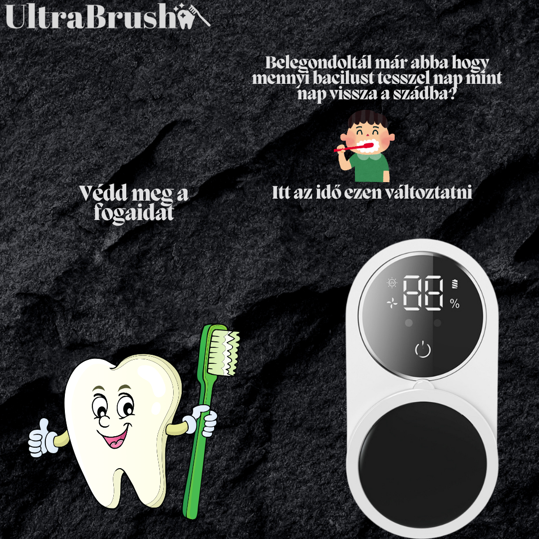 UltraBrush - Intelligens UV-C sterilizáló fogkefékhez