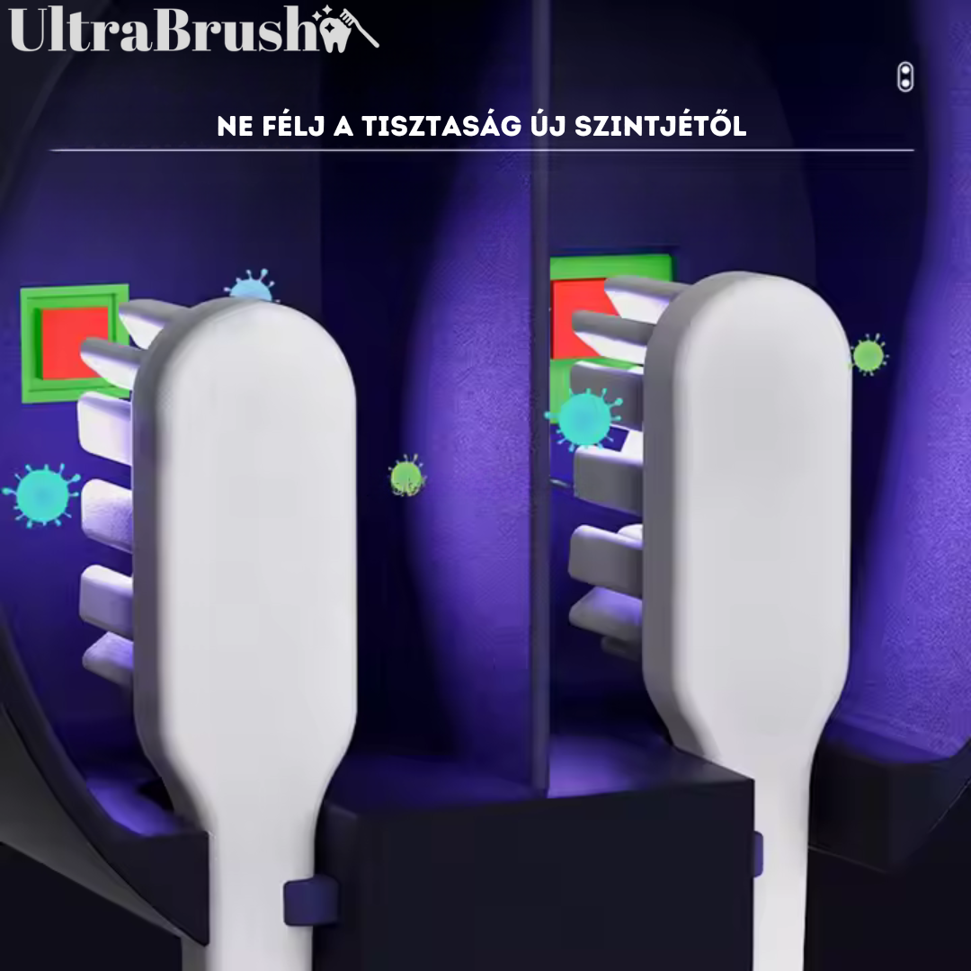 UltraBrush - Intelligens UV-C sterilizáló fogkefékhez